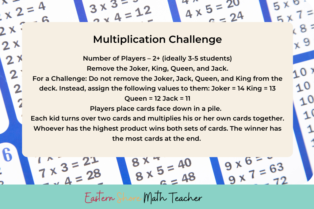 Do You Need Exciting And Fun Online Multiplication Fact Practice Ideas