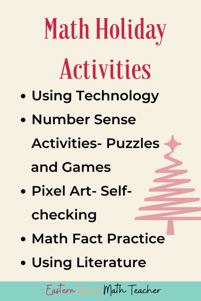 5 Fun and Ready-to-Use Math Christmas Activities for Elementary ...