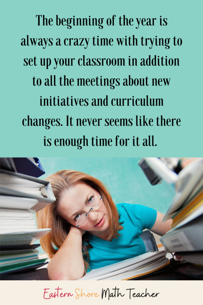 5 Brilliant Tips for Math Classroom Set Up at the Beginning of the Year ...